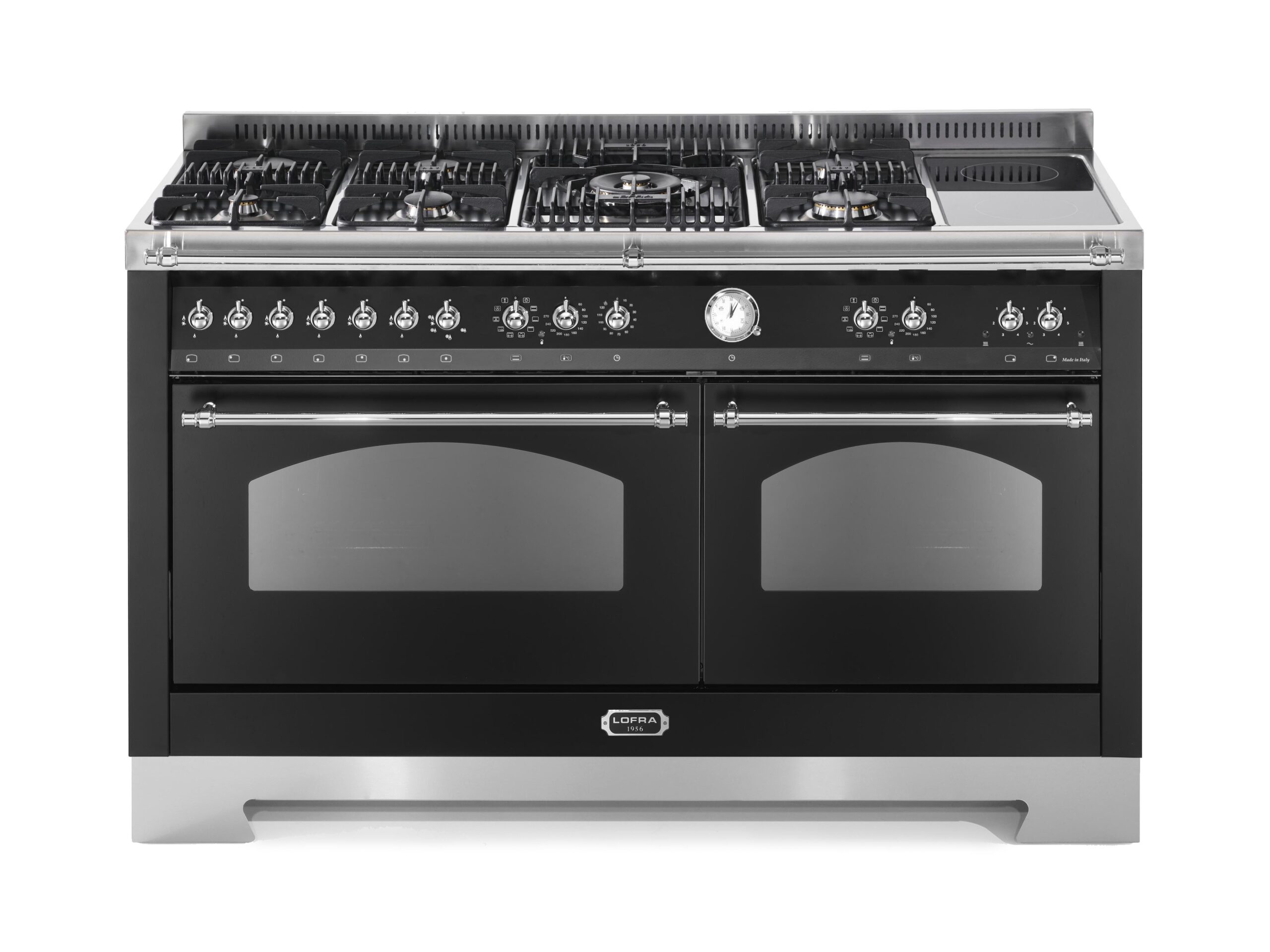 lofra-dolcevita-rnmd156-cuisini-re-150-cm-noir-mat-6-feux image 1
