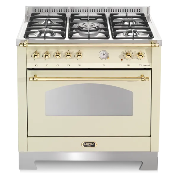 lofra-dolcevita-rbig96mft-c-cuisini-re-90-cm-inox-laiton image 1