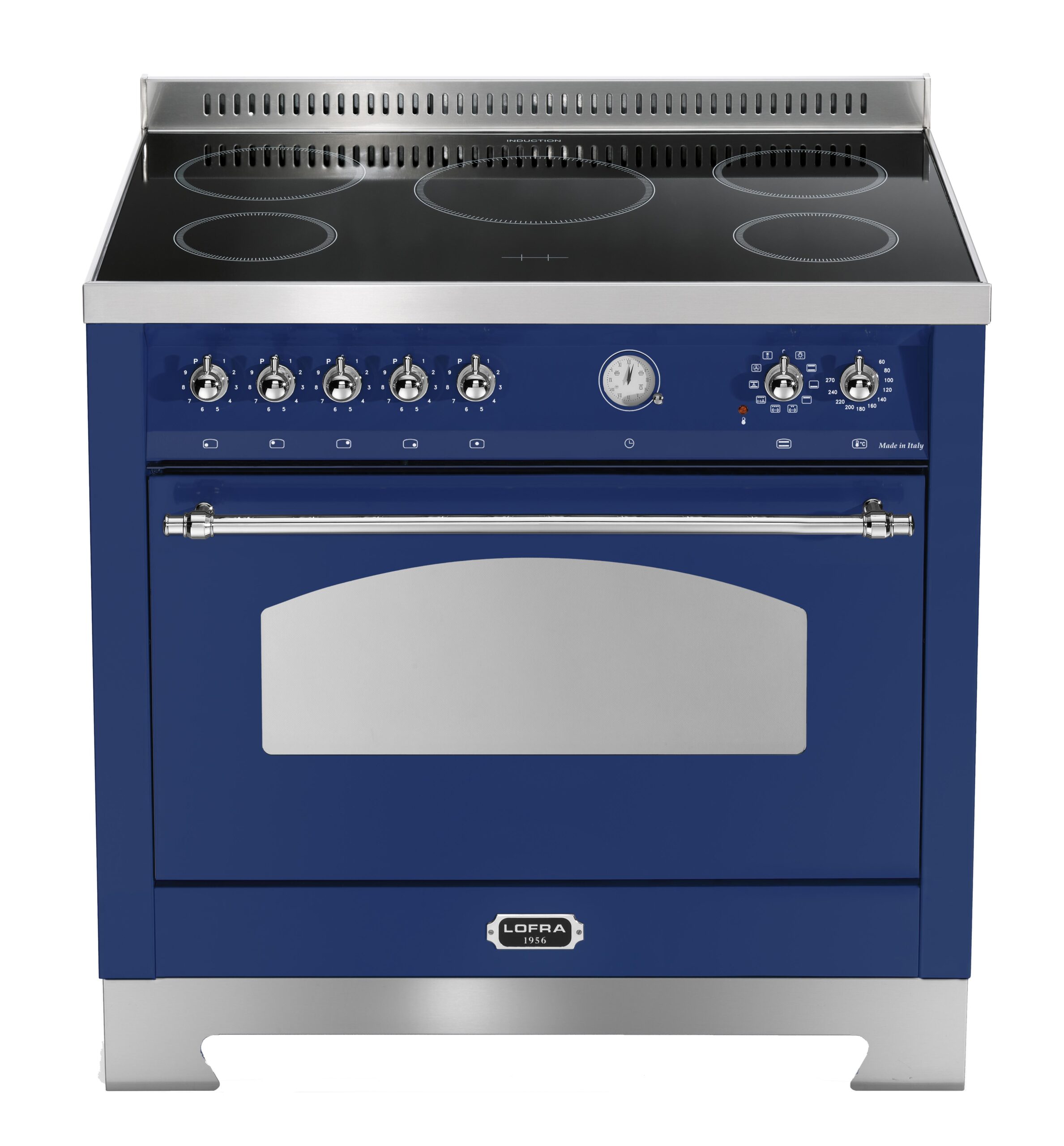 lofra-dolcevita-rblg96-cuisini-re-induction-90-cm-bleu-chrome image 1