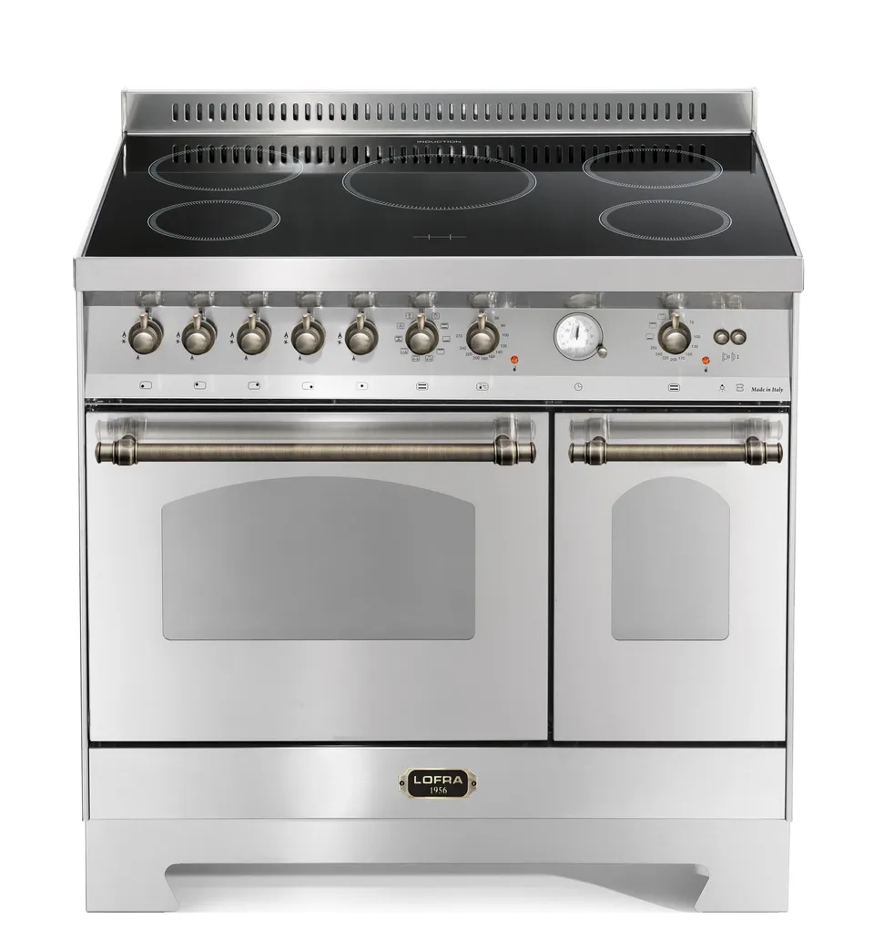 lofra-dolcevita-rsd96mfte-5i-cuisini-re-induction-inox-bronze image 1