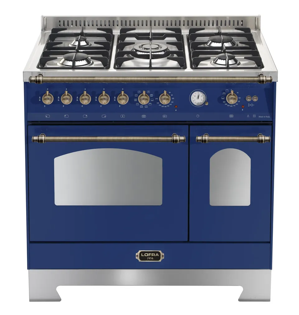 lofra-freestanding-dolcevita-rbld96mfte-ci-cuisini-re-bleue-90cm image 1