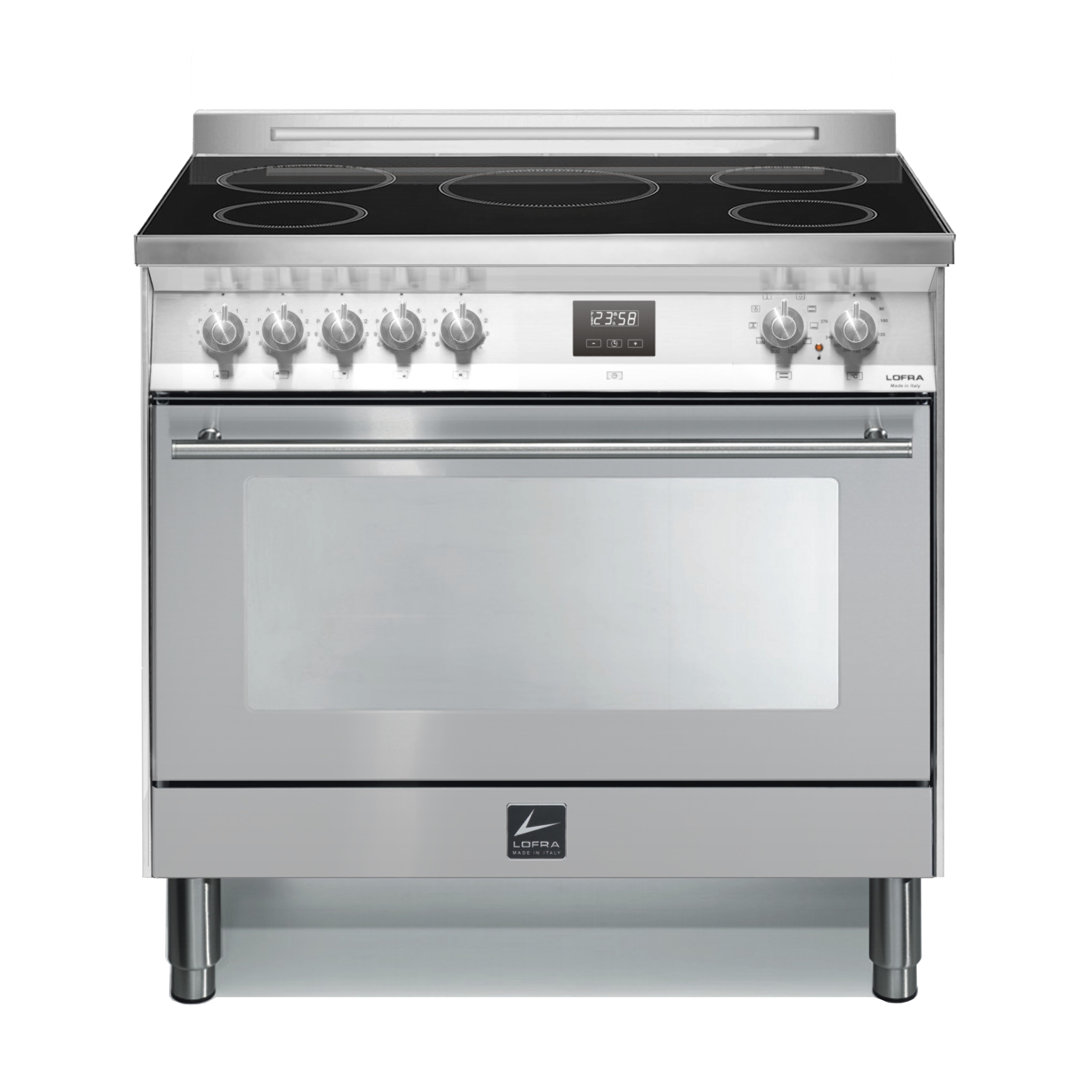 lofra-curva-pg96wfmt-5i-cuisini-re-induction-inox-90-cm image 1