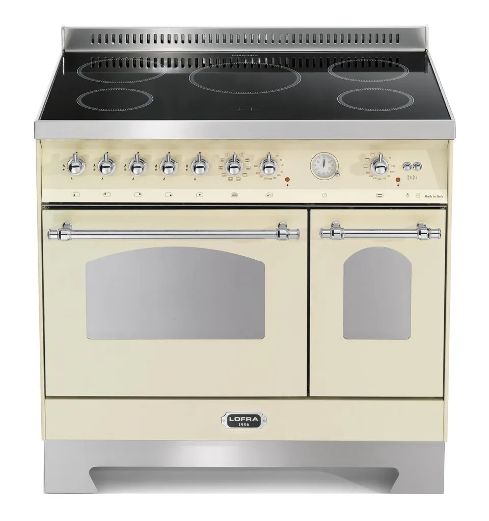 lofra-dolcevita-rbid96mfte-5i-cuisini-re-induction-ivoire-chrome image 1