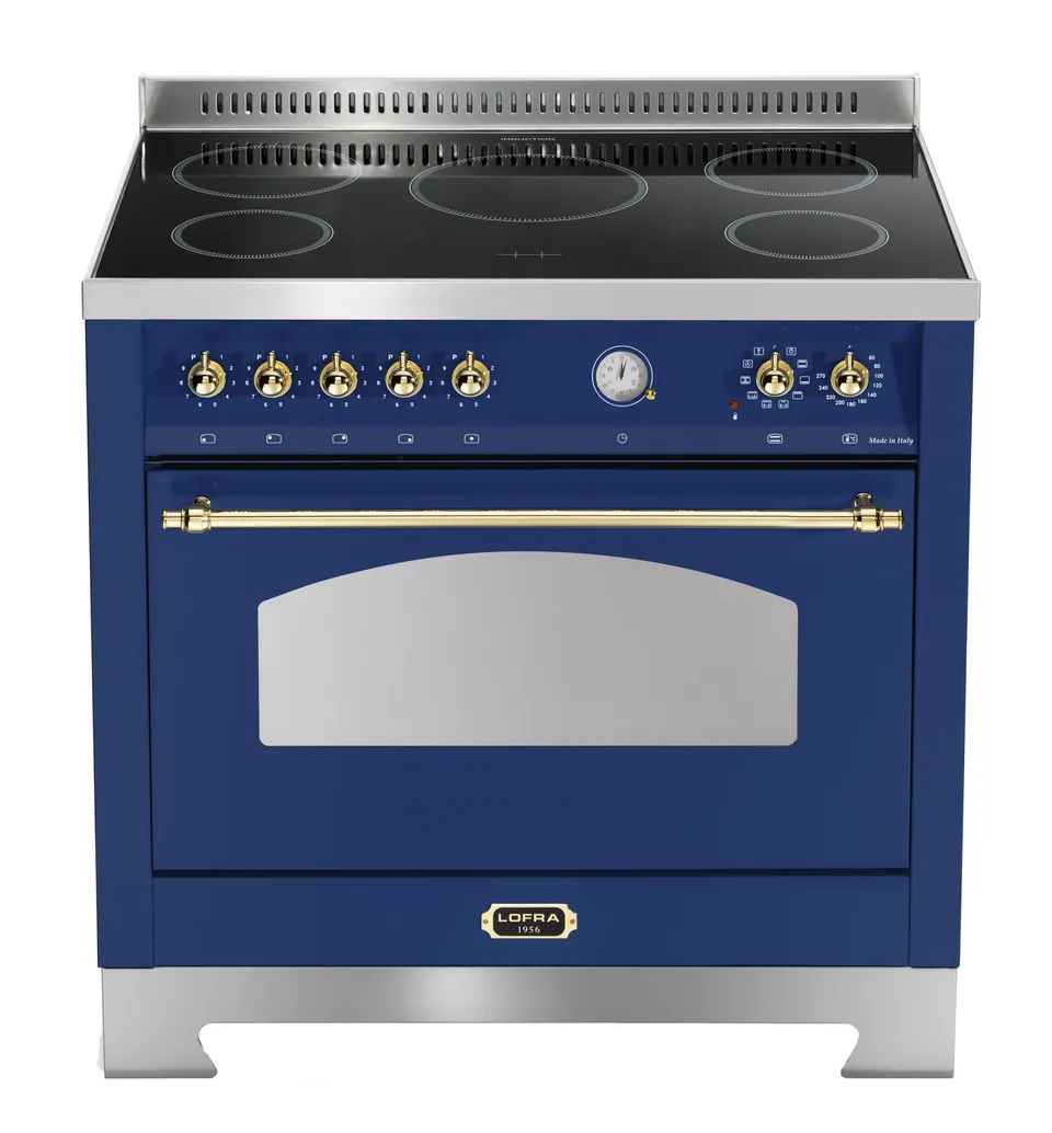 lofra-dolcevita-rblg96mft-5i-cuisini-re-induction-bleu-laiton image 1