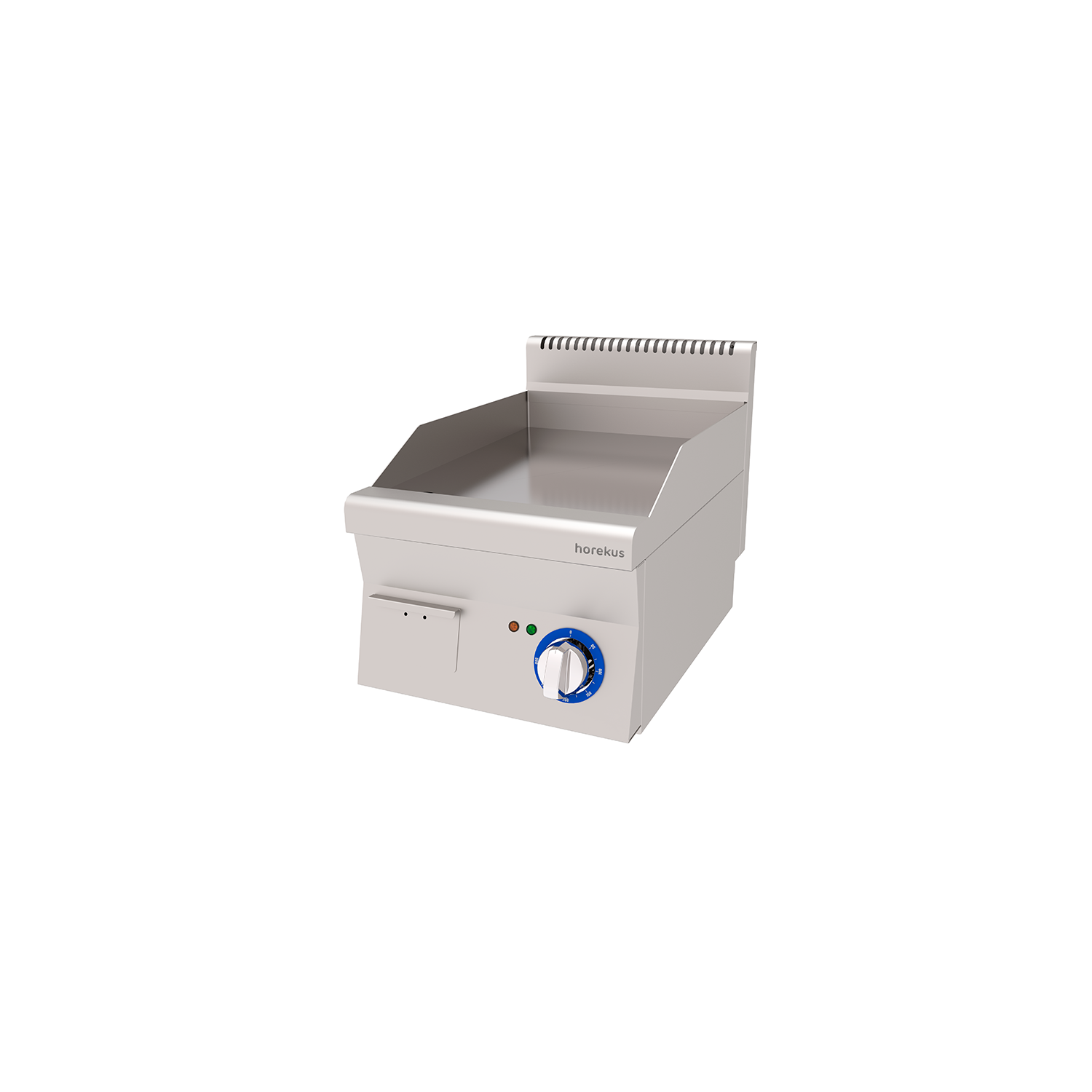 horekus-cocina-sle46r-plancha-lectrique-chrome-snack image 1