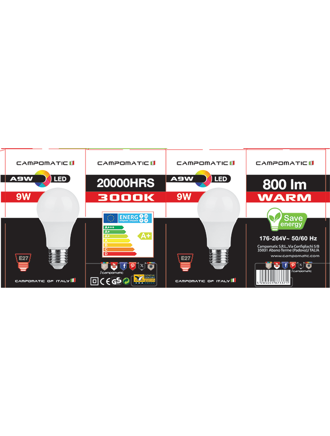 campomatic-lighting-a9w-9w-lampe-9w image 2