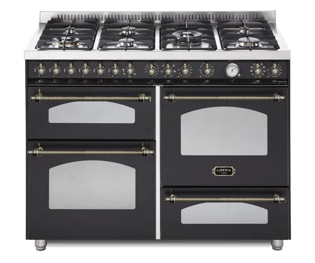 lofra-dolcevita-rnm126-cuisini-re-gaz-120-cm-noir image 1