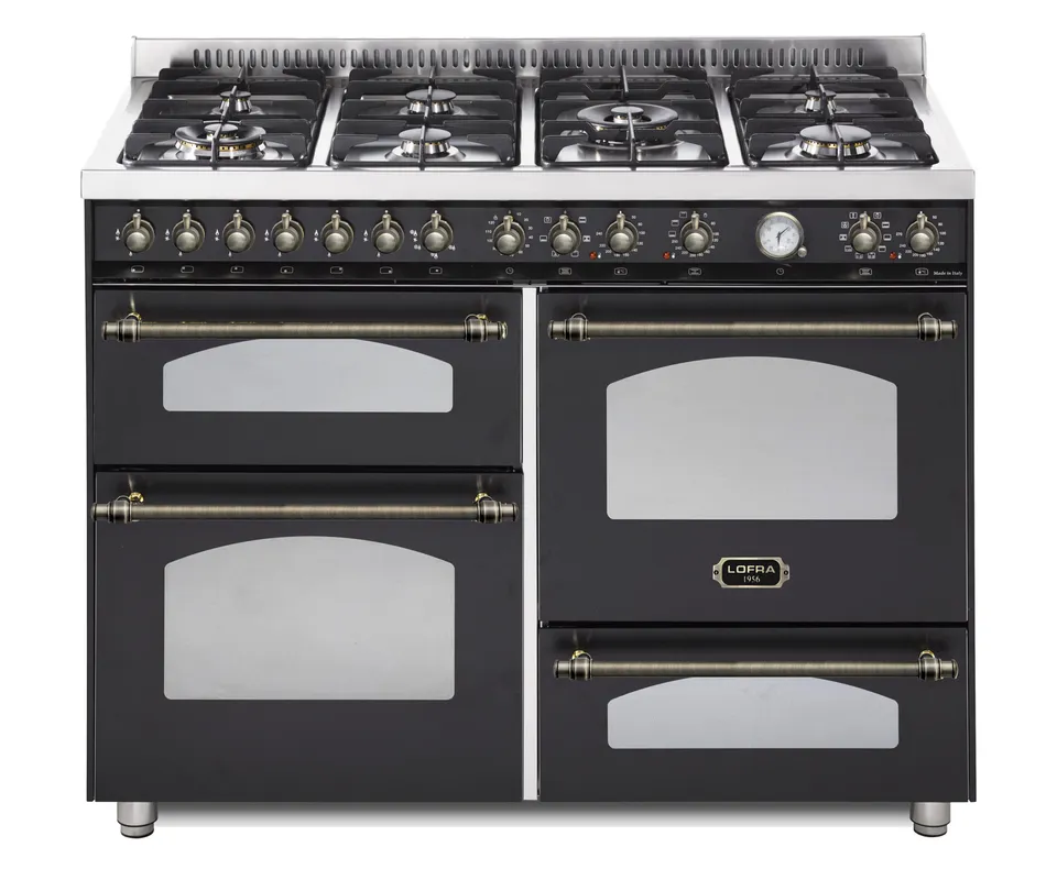 lofra-dolcevita-rnm126-cuisini-re-gaz-120-cm-noir image 1