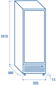 cool-head-europe-drinks-tkg-420b-armoire-boissons-250-l-noire image 7