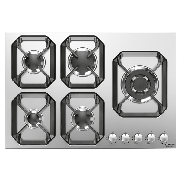 lofra-hls7d0-plaque-gaz-inox-75-cm-4-feux image 1