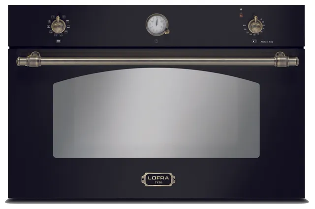 lofra-dolcevita-frnm99ee-four-90-cm-noir-mat-bronze-101-l image 1