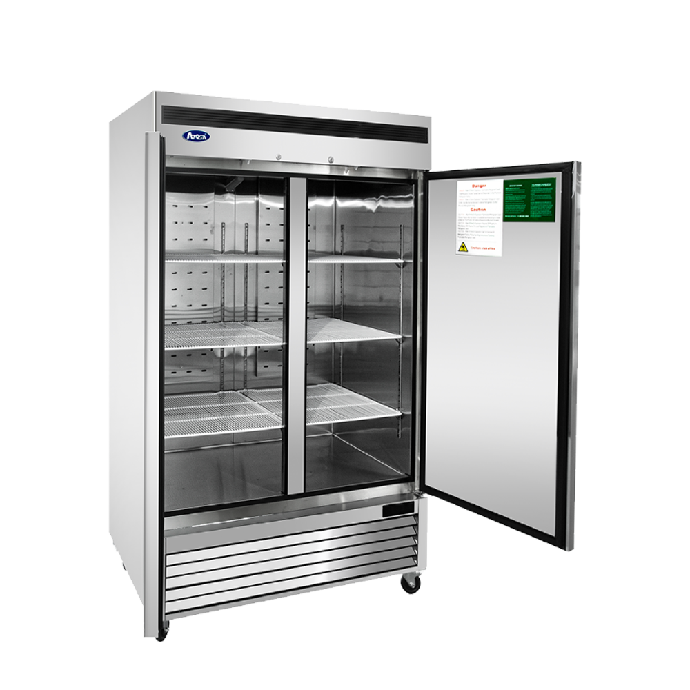 atosa-mbf8507gr-armoire-r-frig-r-e-2-portes-inox image 2