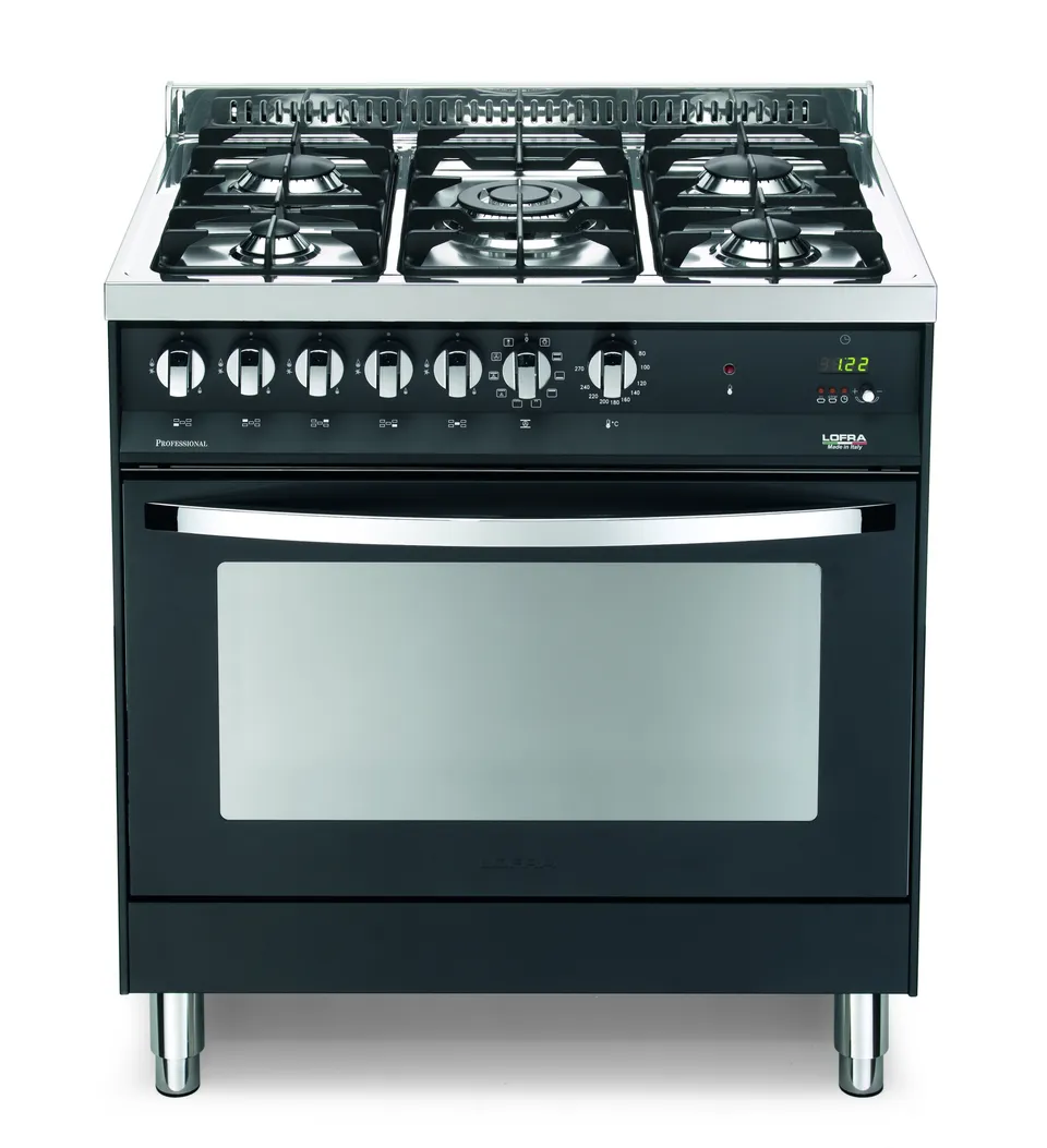 lofra-rainbow-pnmg86mft-c-cuisini-re-80-cm-noir-mat image 1