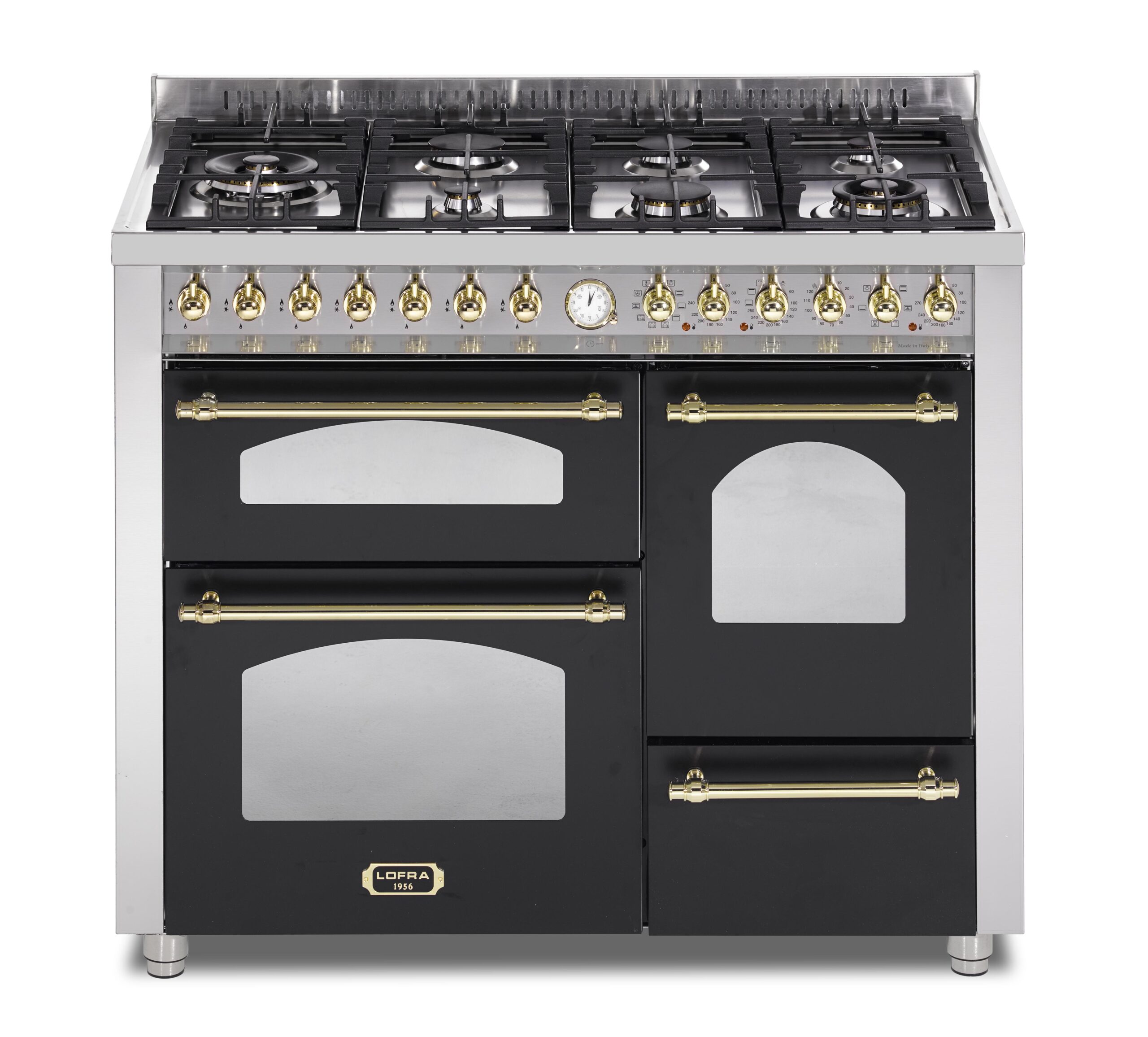 lofra-dolcevita-rnmt116mfet-smft-cuisini-re-gaz-noir-110-cm image 1