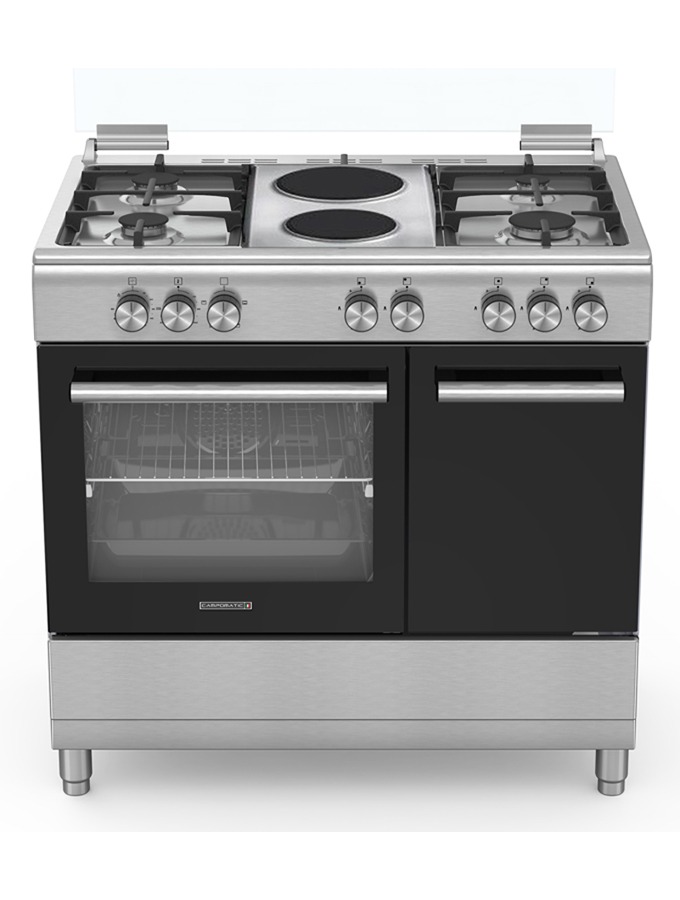 campomatic-cookers-cb942x-cuisini-re-gaz-90-cm-inox-5-feux image 1