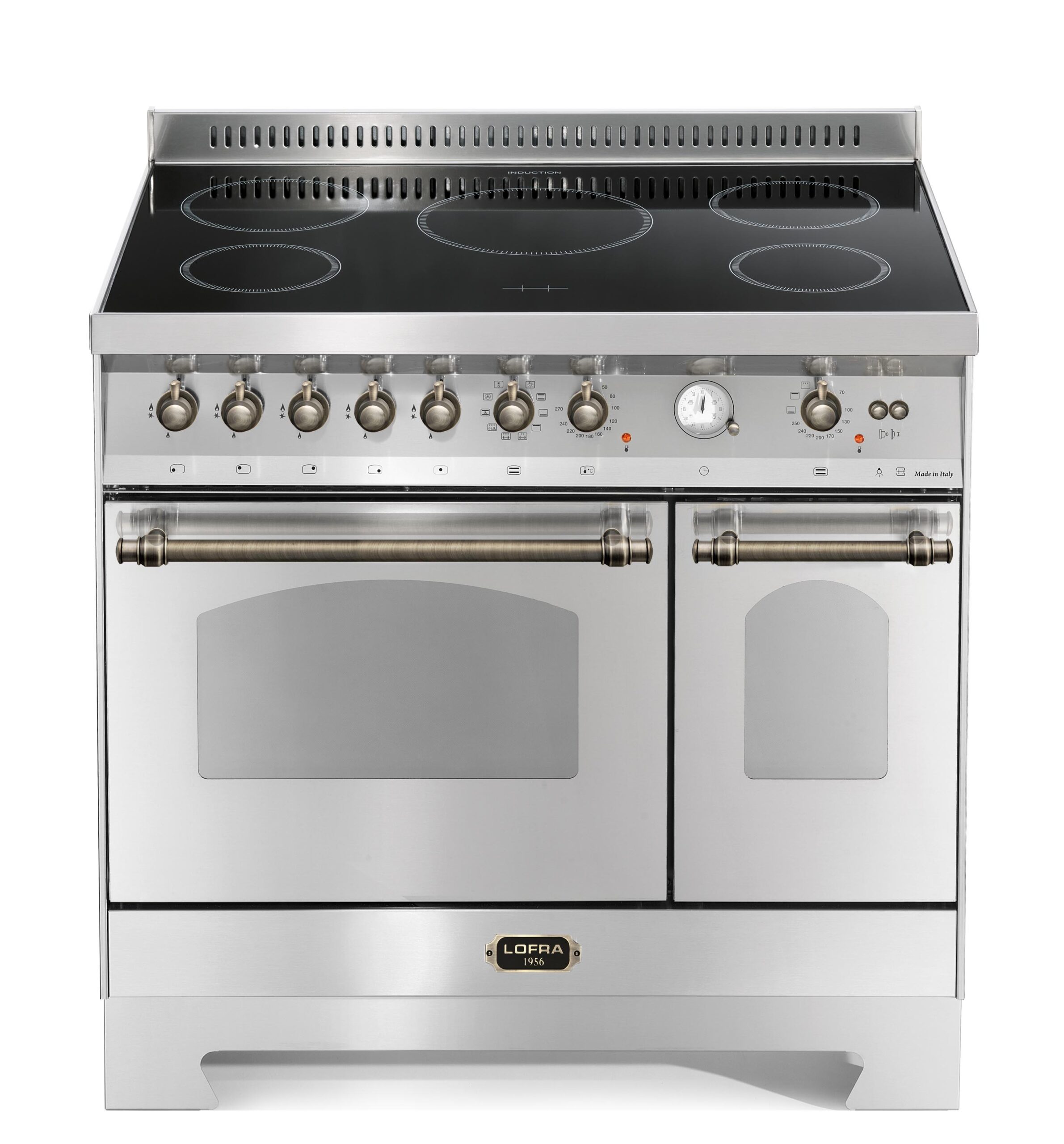 lofra-dolcevita-rsd96mfte-5i-cuisini-re-induction-inox-bronze image 1