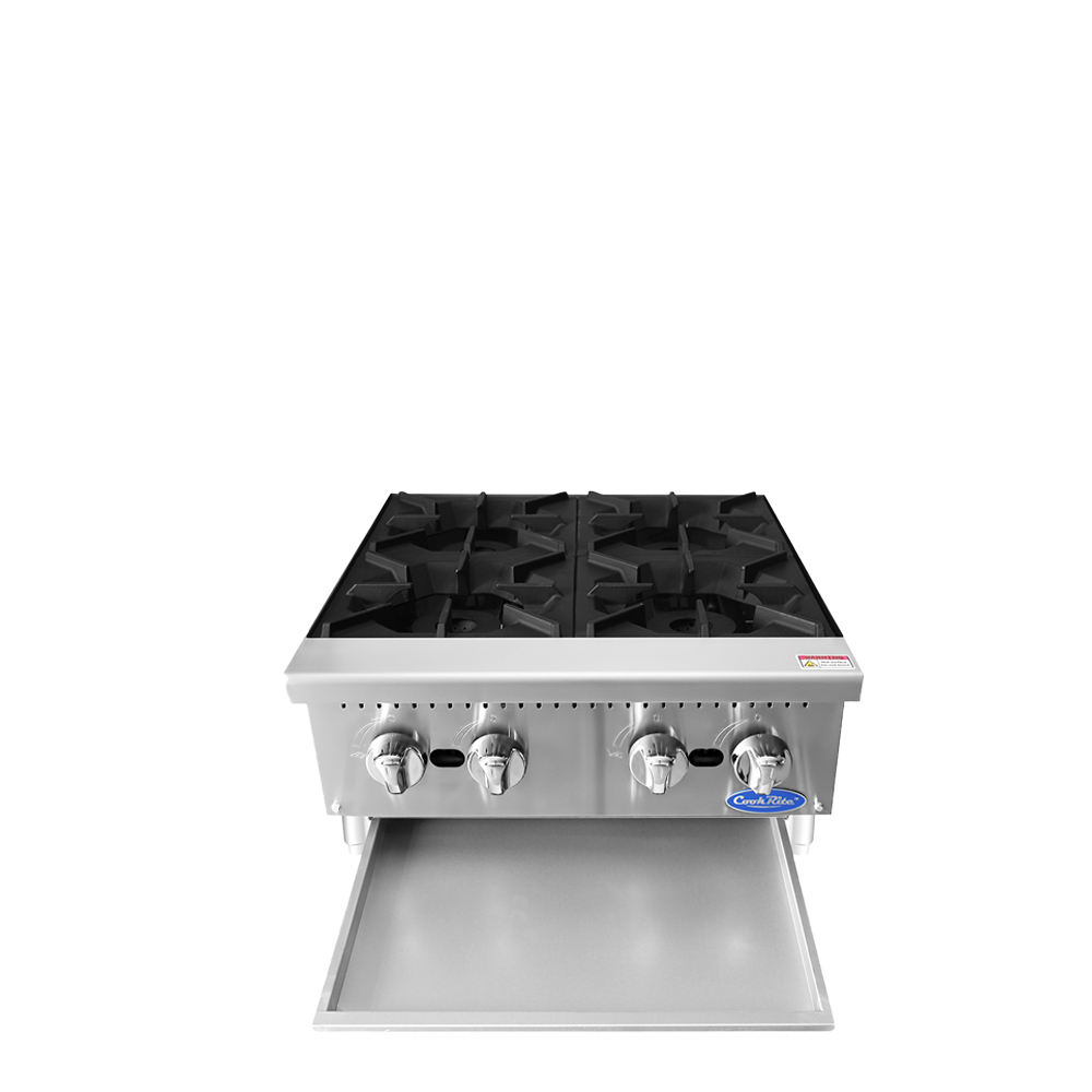 atosa-cookrite-achp-4-r-chaud-gaz-4-feux-inox-24-pouces image 2