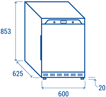 cool-head-abs-qr-200b-armoire-r-frig-r-e-noire-200-l-classe-a image 7