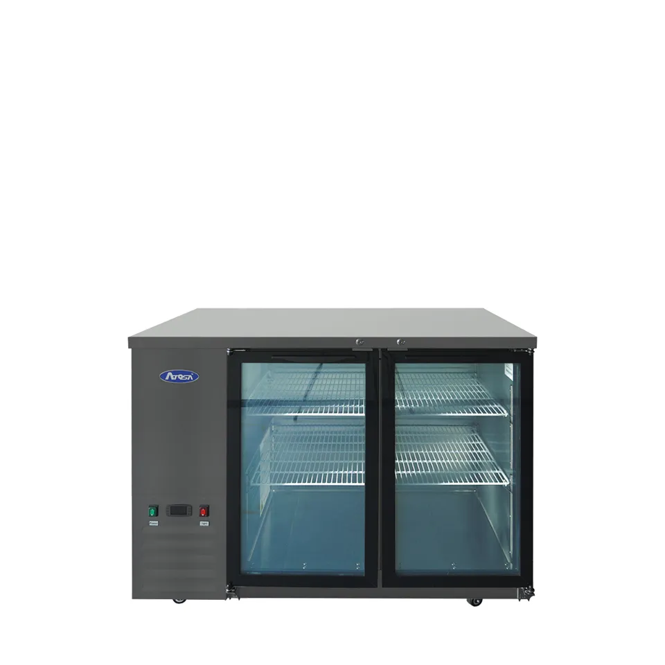 atosa-sbb48ggraus2-armoire-bar-r-frig-r-e-2-portes-verre-noire image 1