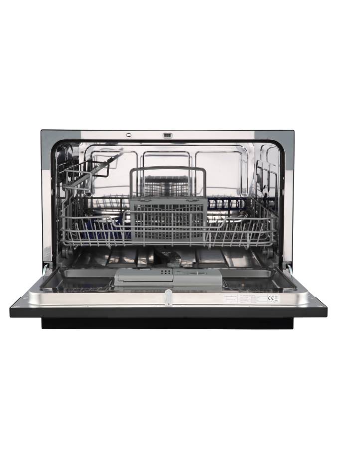 campomatic-dw215bc-lave-vaisselle-noir-compact-pose-libre image 2