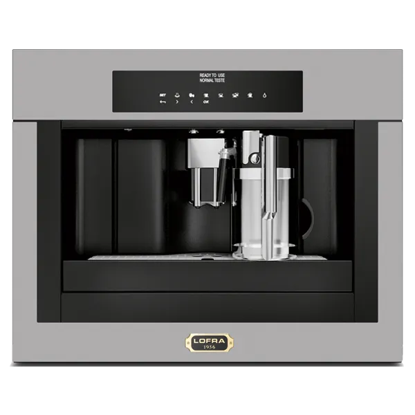 lofra-yrs66t-machine-caf-encastrable-acier-laiton-grains image 1