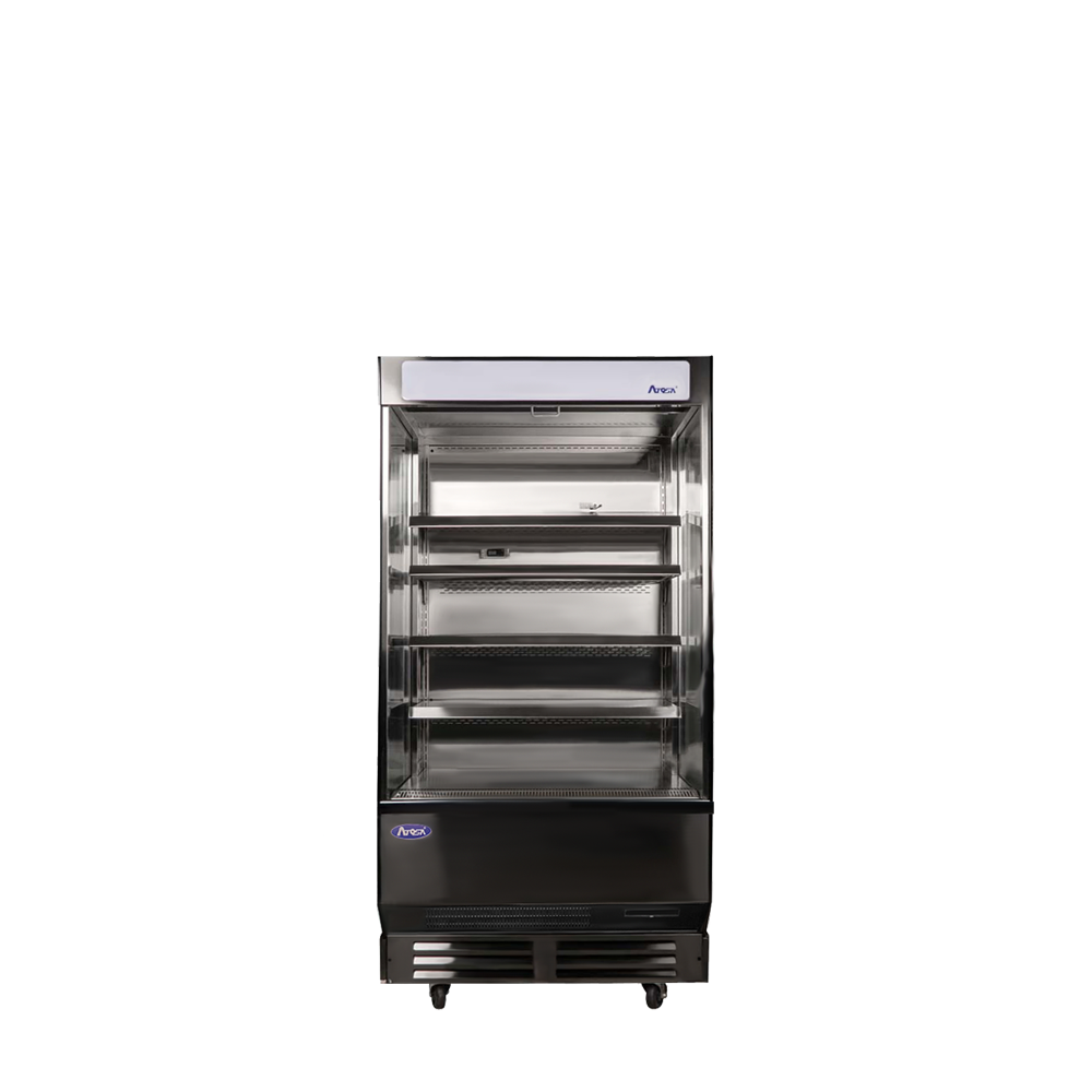 atosa-aom-40b-vitrine-r-frig-r-e-ouverte-101-cm-noire image 1