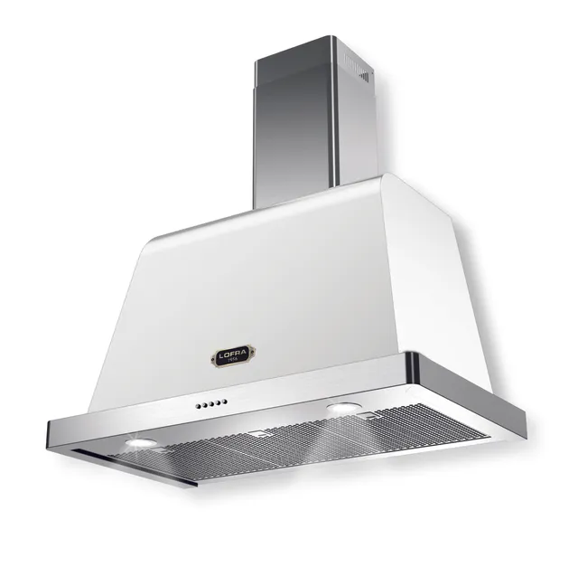 lofra-dolcevita-90-hotte-blanc-perle-bronze-800-m3-h image 1