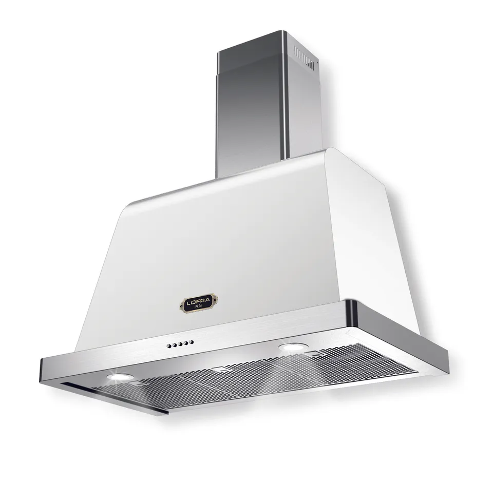 lofra-dolcevita-90-hotte-blanc-perle-bronze-800-m3-h image 1