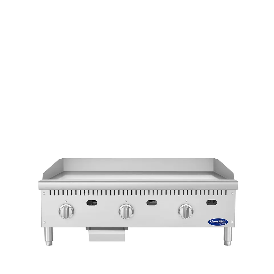atosa-cookrite-atg-3624-c-plancha-gaz-chrome-thermostatique image 1