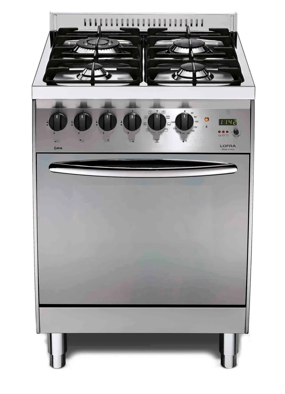 lofra-curva-c66mf-c-cuisini-re-gaz-60-cm-inox image 1