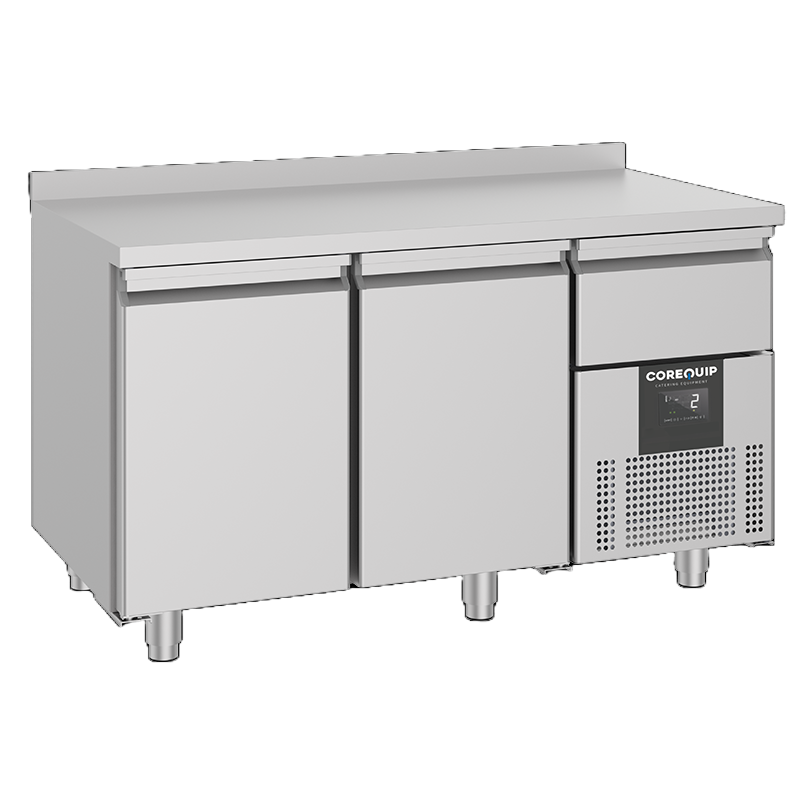 corequip-mrgnf14002-table-r-frig-r-e-2-portes-tiroir image 1