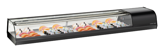 cool-head-display-rs-80-vitrine-sushi-r-frig-r-e-noire image 1