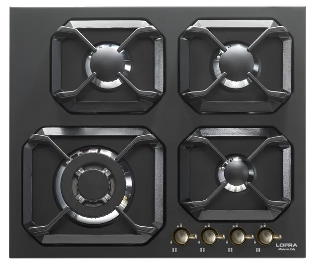 lofra-dolcevita-hrnm6g0-table-cuisson-gaz-noir-bronze image 1