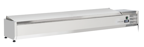 cool-head-inox-vrx-20-33s-s-vitrine-poser-gn1-4-inox image 1