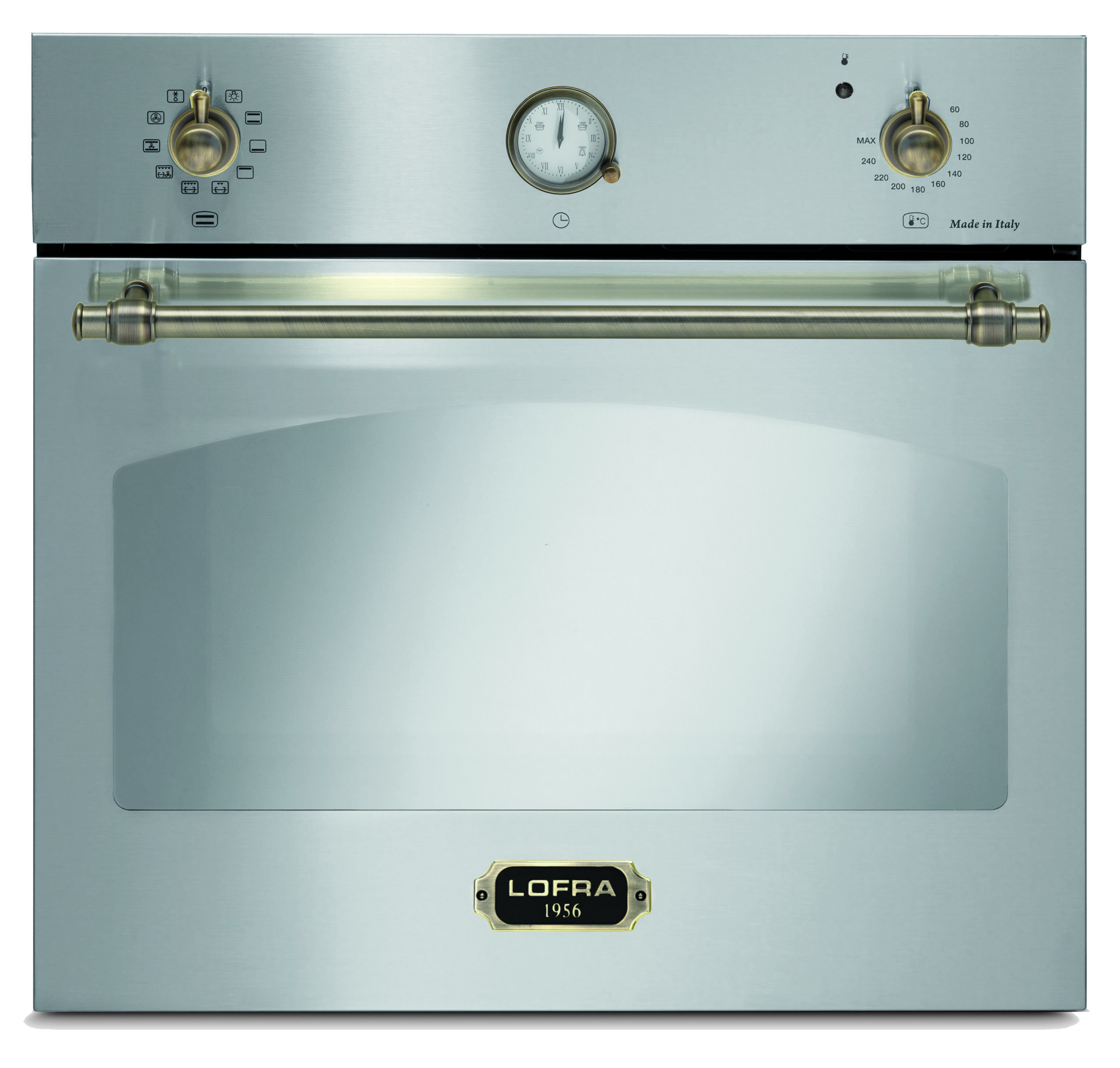 lofra-dolcevita-frs69ee-four-encastrable-60-cm-inox-bronze-72l image 1