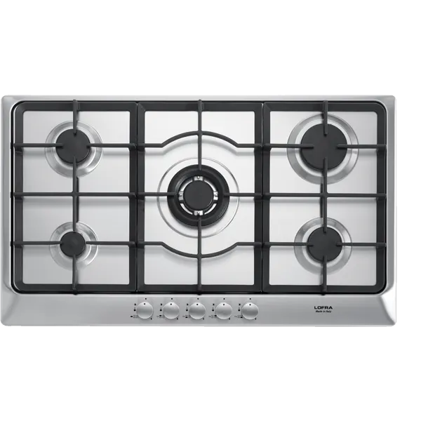 lofra-hds9e0-table-cuisson-gaz-inox-90-cm-4-feux image 1