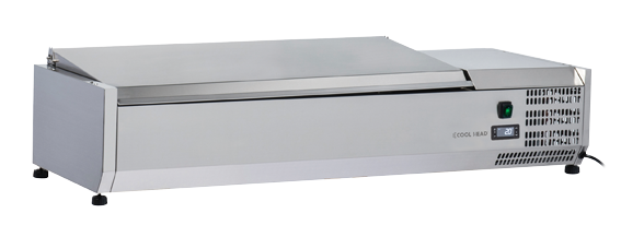 cool-head-europe-inox-vrx-12-38s-s-vitrine-gn1-3-inox image 1