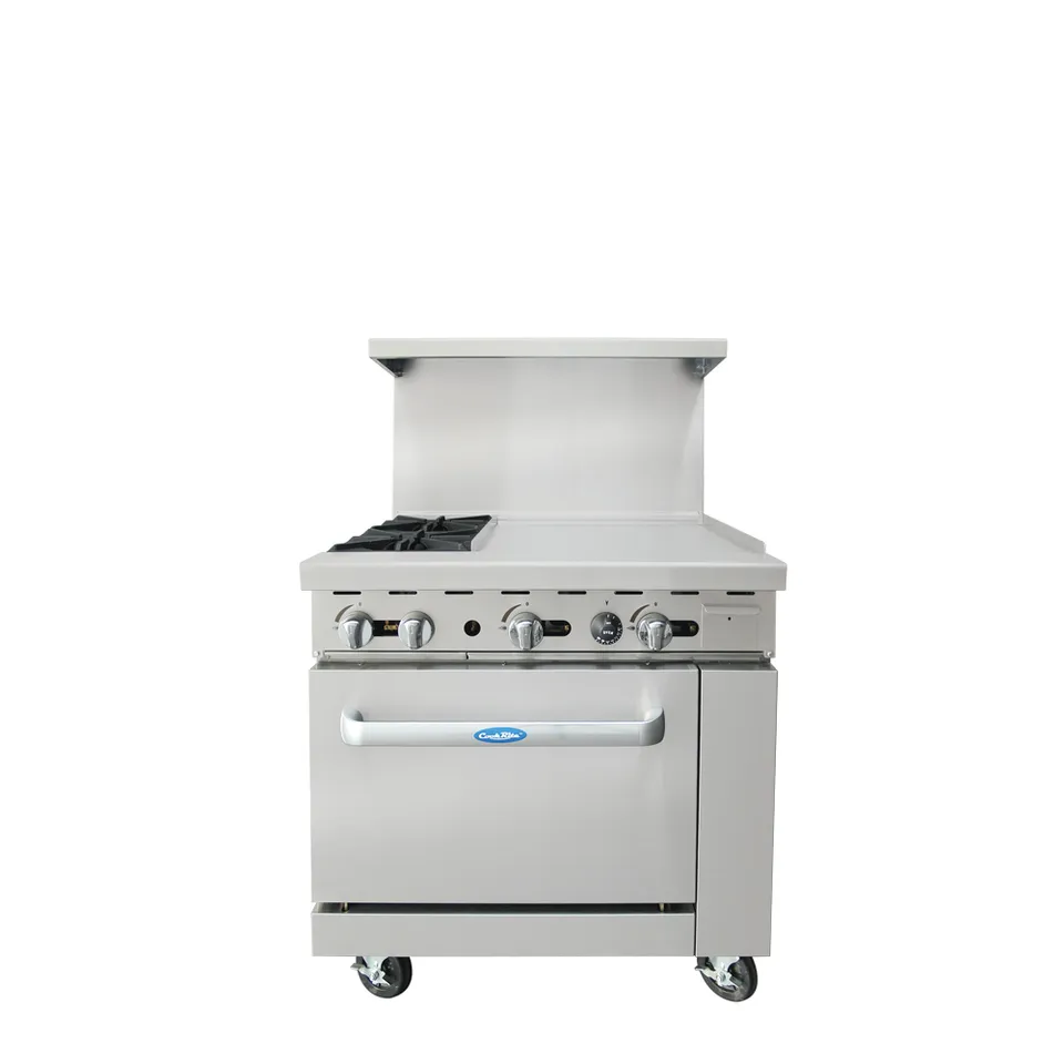 atosa-cookrite-agr-2b24gr-piano-gaz-2-feux-griddle-inox image 1