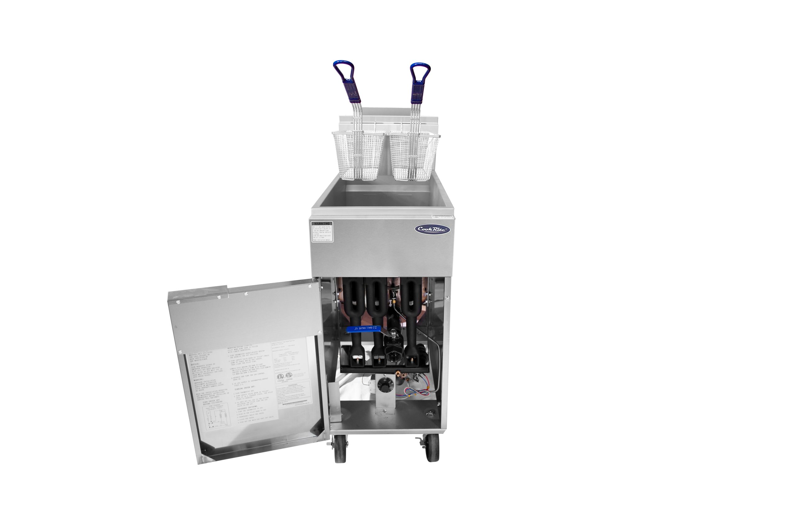 atosa-atfs-50es-friteuse-pro-gaz-50-lb-double-panier image 2