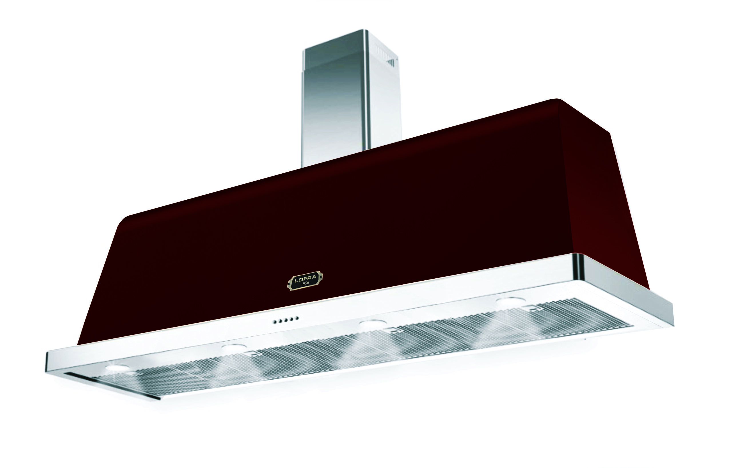 lofra-dolcevita-150-hotte-150-cm-rouge-bronze-1000-m3-h image 1