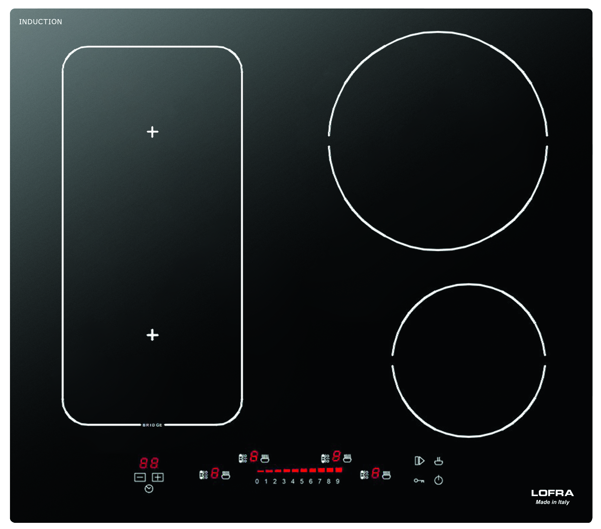lofra-hin604b-plaque-induction-60-cm-4-zones image 1