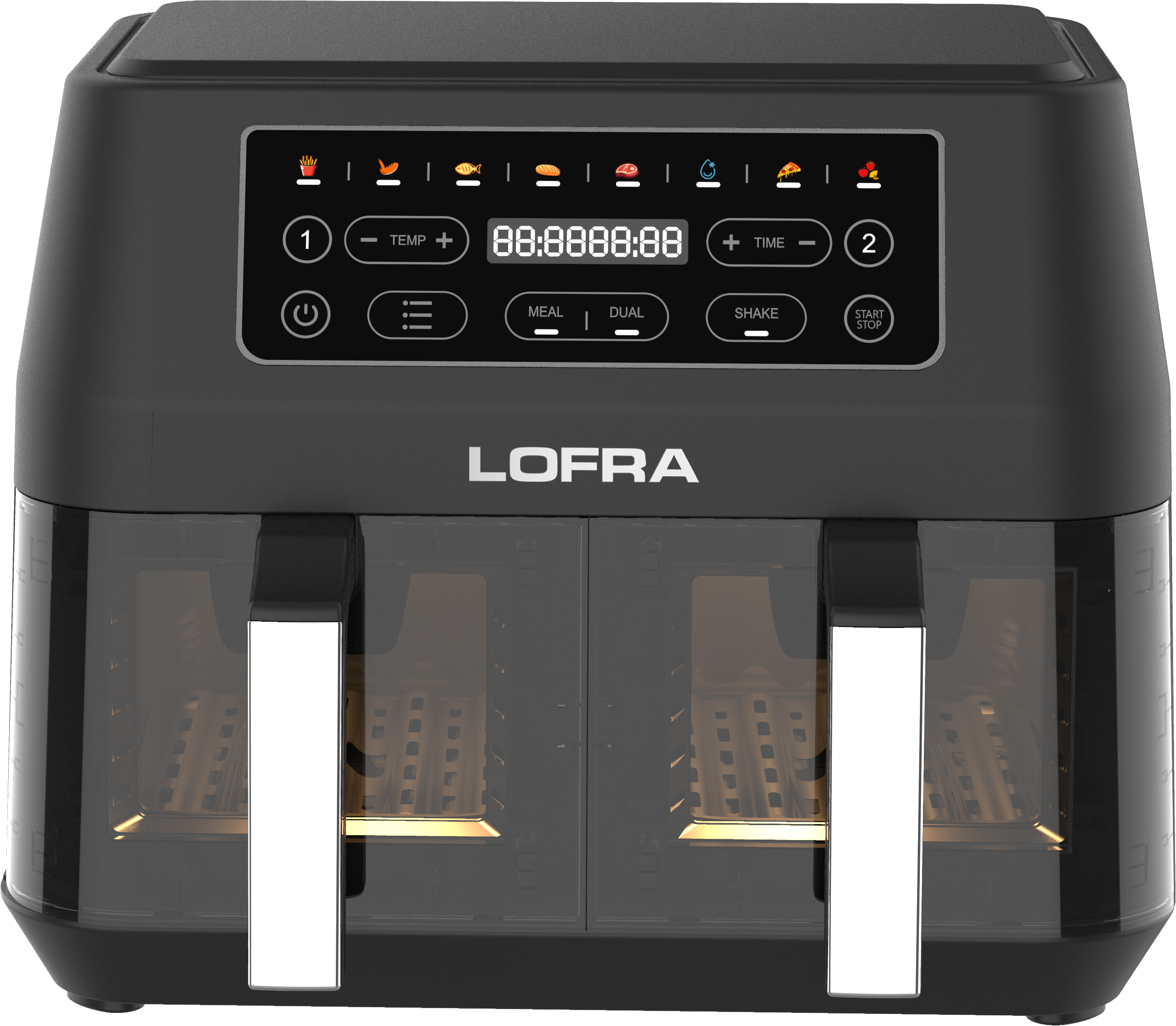 lofra-iaanm82t8-1-friteuse-air-double-8l-2x4l-digitale image 2