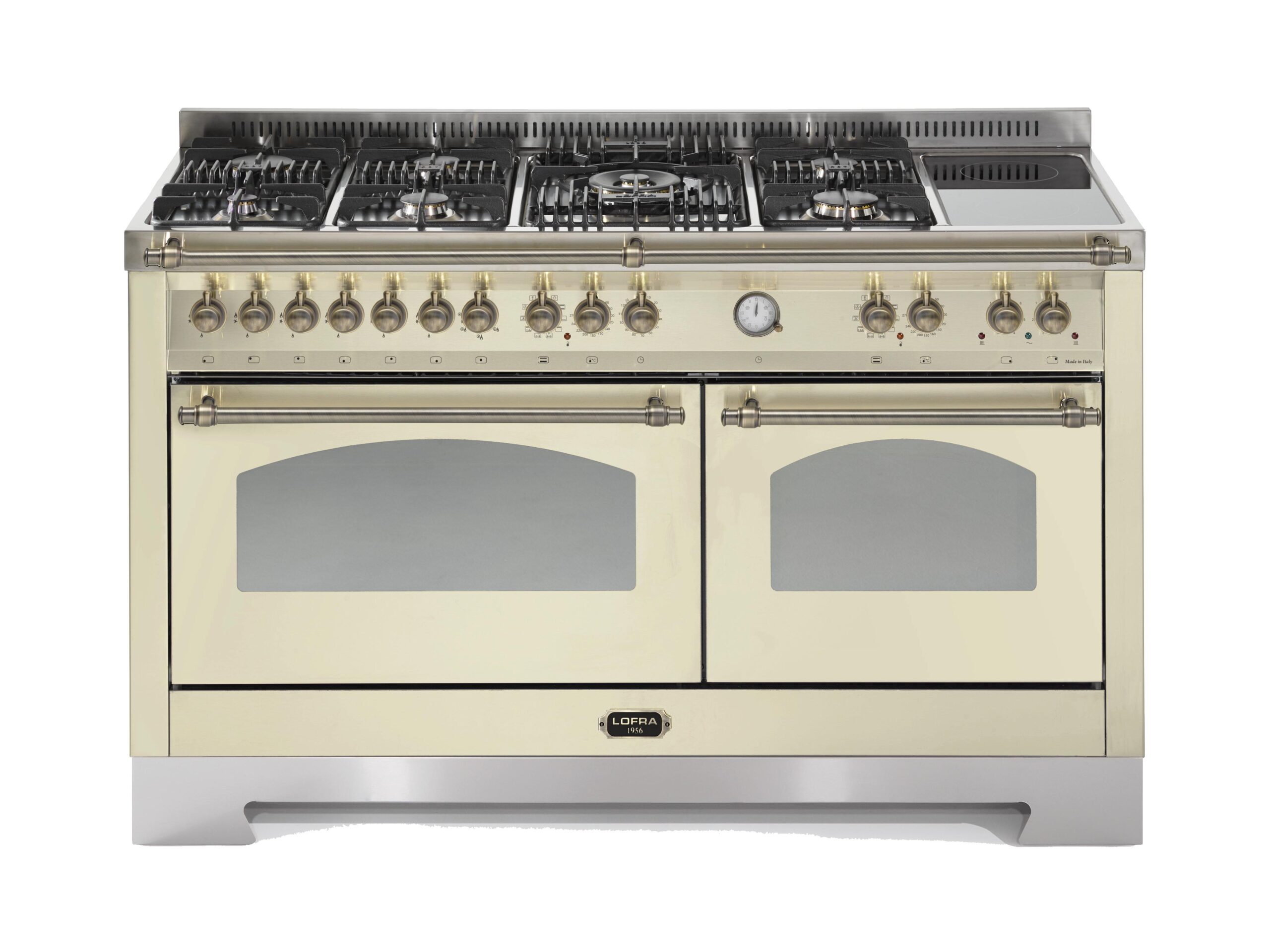 lofra-dolcevita-rbid156mft-mft-cuisini-re-gaz-ivoire-bronze image 1