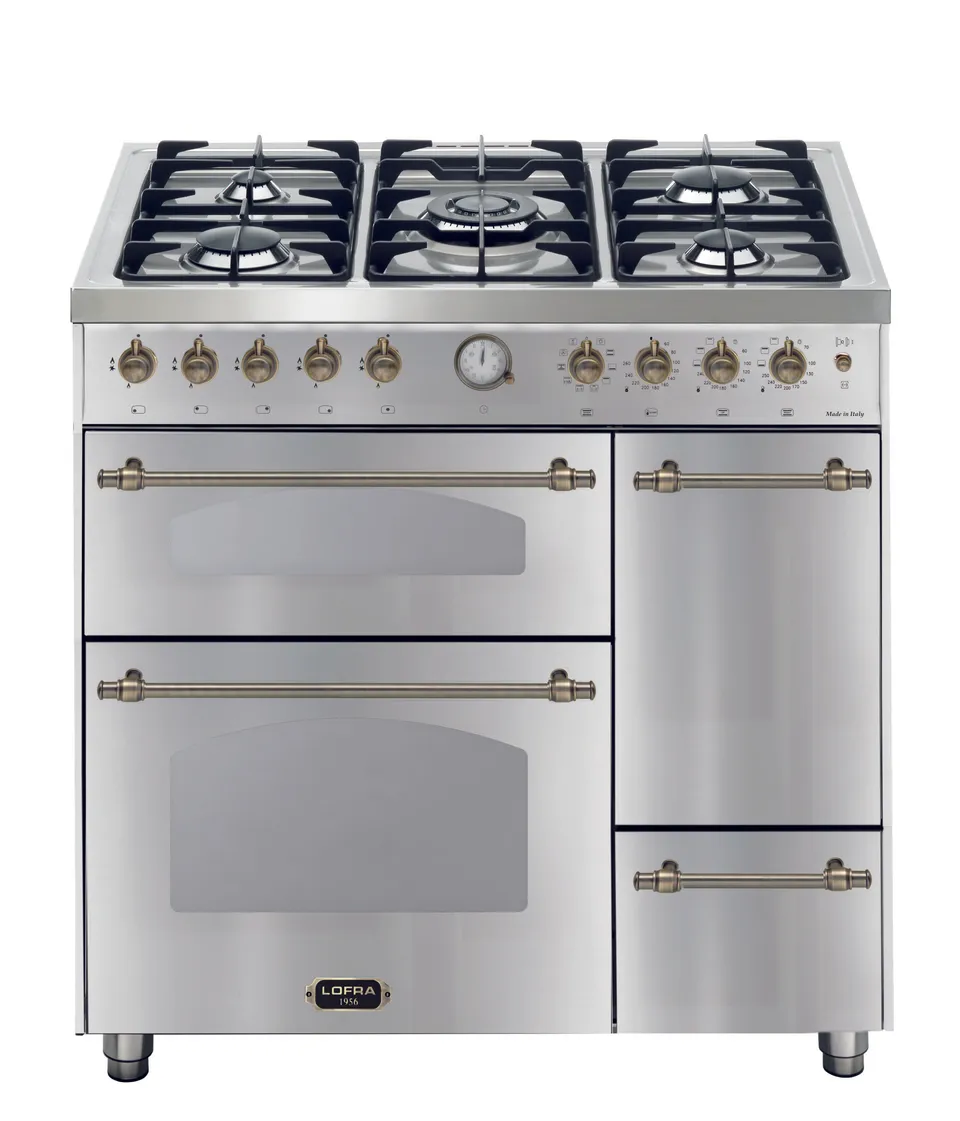 lofra-dolcevita-rst96mf2et-cuisini-re-inox-bronze-5-feux image 1