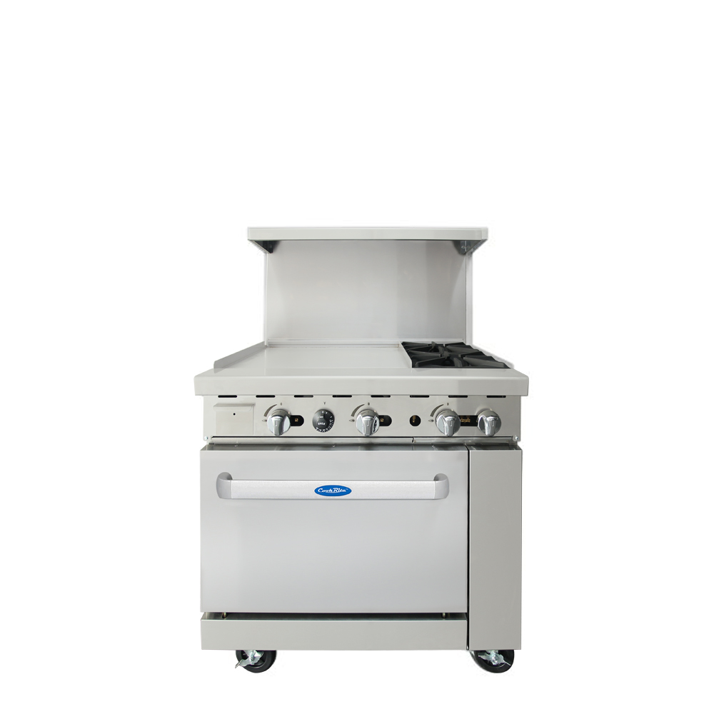 atosa-cookrite-agr-2b24gl-piano-gaz-2-feux-plancha-36 image 1