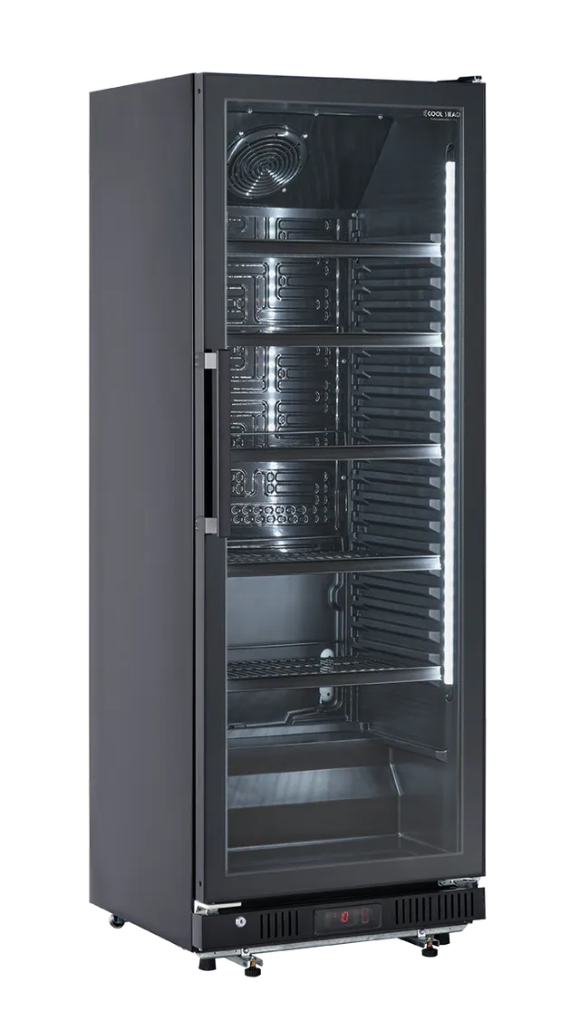 cool-head-europe-drinks-dc-350bf-vitrine-350-l-noir-led image 1