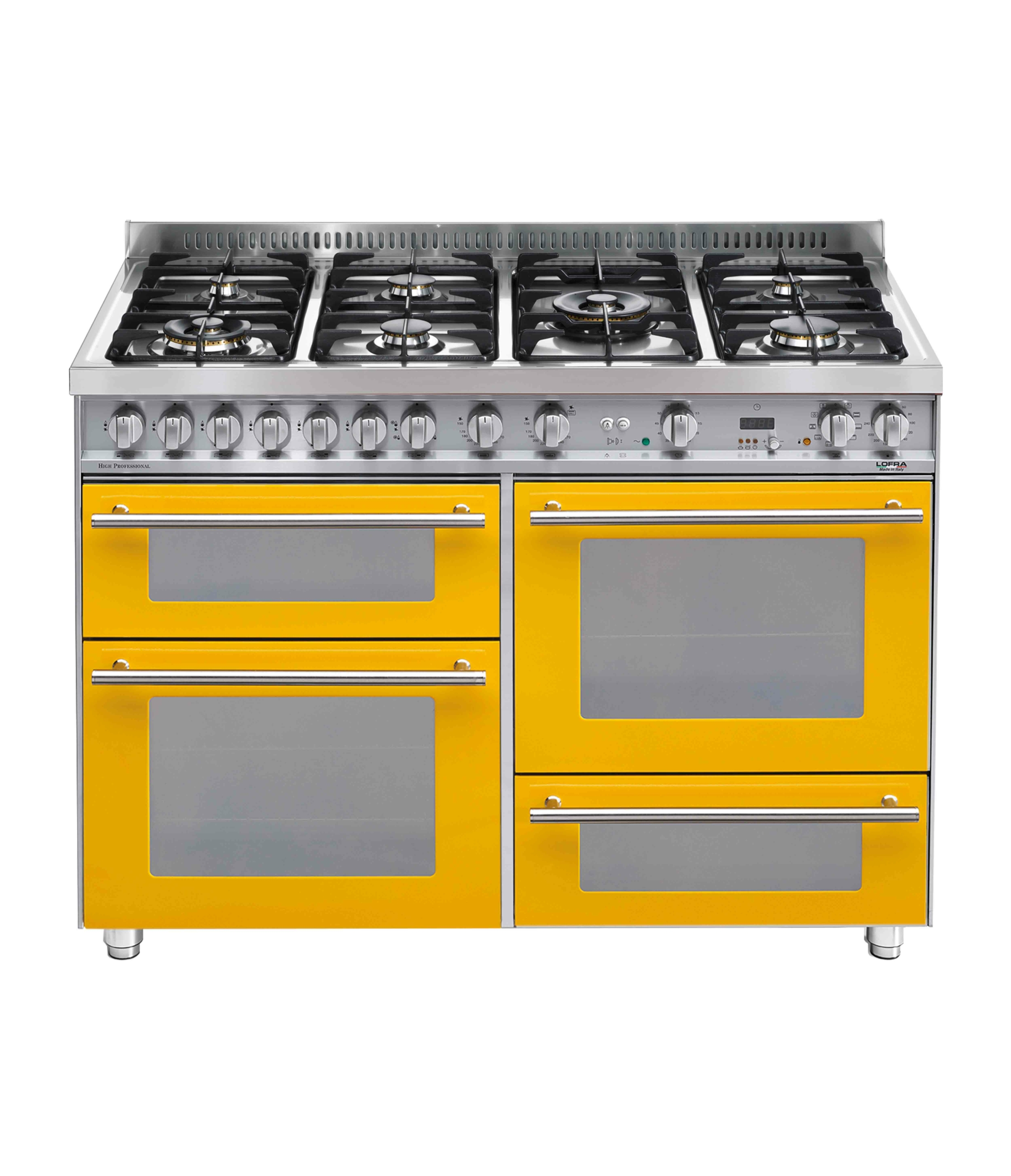 lofra-pg126smfet-cuisini-re-gaz-jaune-120-cm-3-fours image 1
