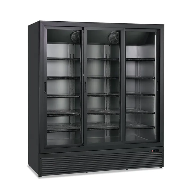 horekus-kcl1700-b-armoire-boissons-double-noire image 1