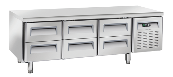 cool-head-europe-inox-u-gn-3160-table-6-tiroirs-gn1-1 image 1