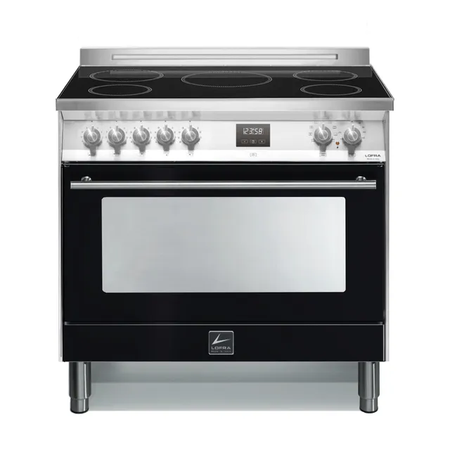 lofra-venezia-pnmg96wfmt-ae0-cuisini-re-gaz-noir-90cm image 1